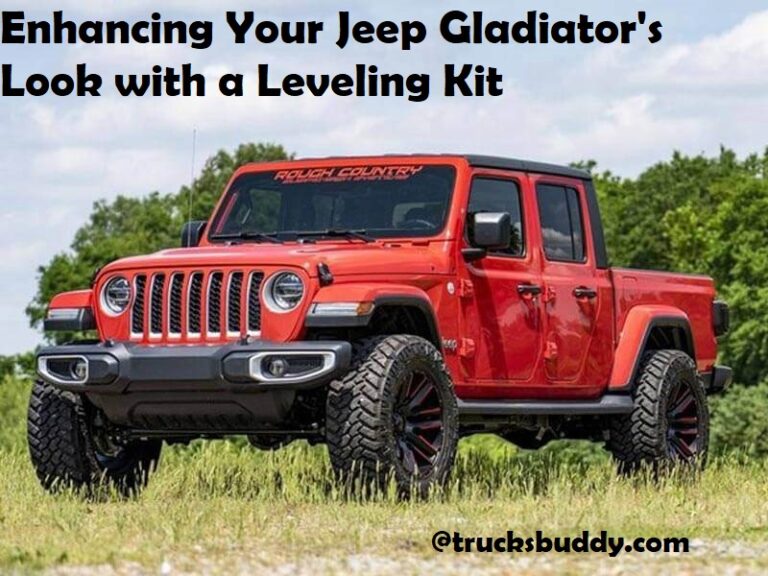 Enhancing Your Jeep Gladiator's Look with a Leveling Kit Complete Guide